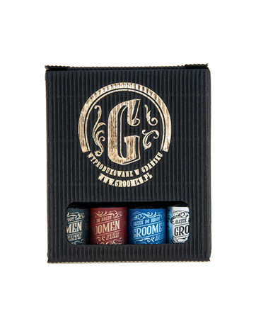 Groomen Zestaw olejków do brody 4x5ml